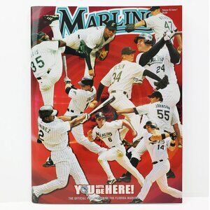 MLB Florida Marlins Magazine Program 2007 MLB Baseball Unscored